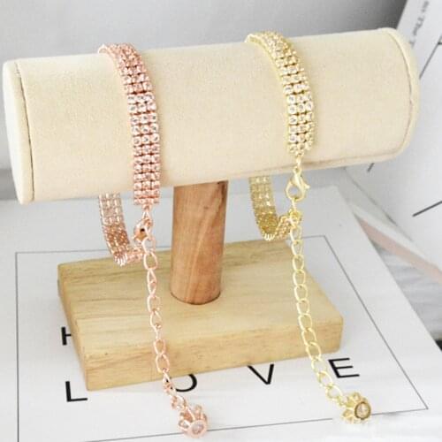 New Three-Drain Diamond Zircon Pet Necklace Small And Medium-Sized Dogs And Cats High-End Jewelry Collar Pet Supplies