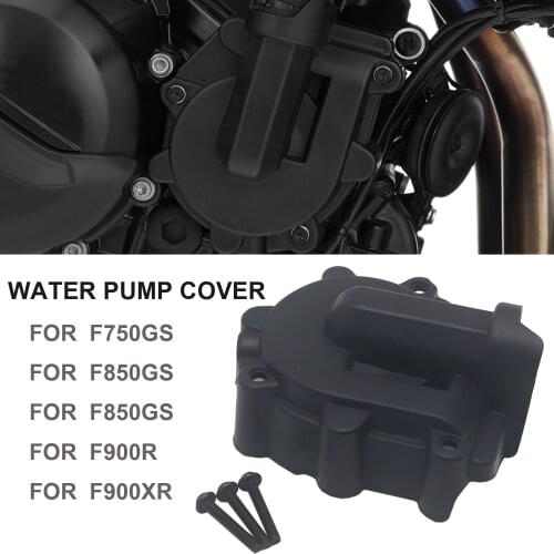 NEW Black Motorcycle Protective Water Pump Protector Cover FOR BMW F 750 GS F 850 GS ADV F900 R F900 XR 2018 2019 2020