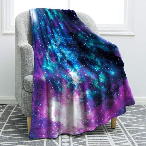 Throw Blanket 3D Thicken Star printed flannel Blanket Bedspread for bedding Sherpa Air conditioning Blanket Faux Fur Quilt Cover