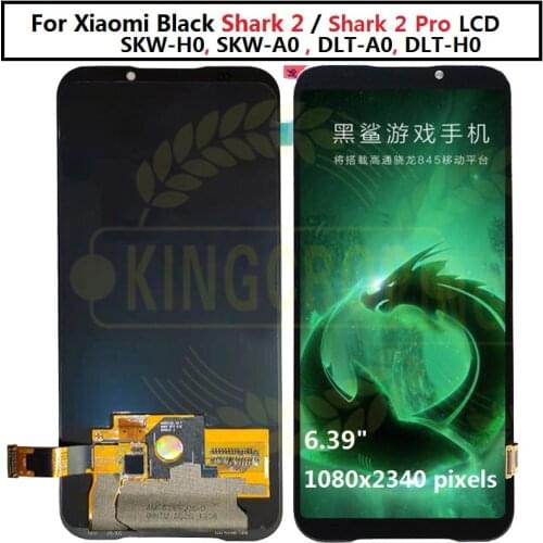 6.39" oled For Xiaomi Black Shark 2 Pro DLT-A0 LCD Display Screen+Touch Digitizer For Xiaomi BlackShark 2 lcd SKW-H0 lcd
