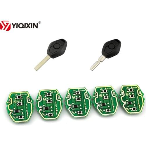 YIQIXIN 1Pcs 3 Button Remote Car Key Control Circuit Board For BMW EWS X3 X5 Z3 Z4 1/3/5/7 1 3 5 7 X3 X5 Z3 Series Keyless Entry