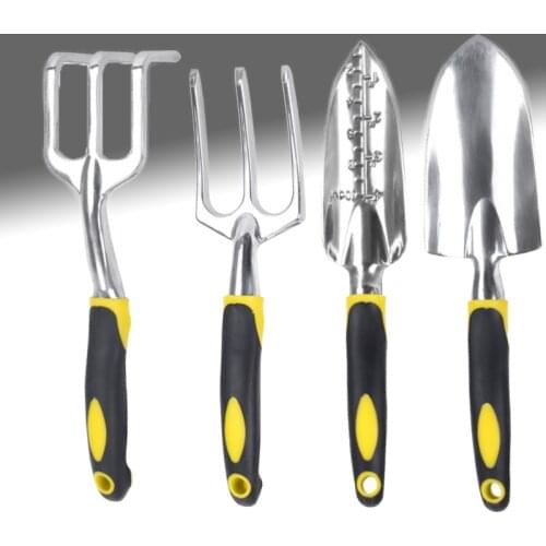 Garden Tools Set Shovel Rake trowel Loosening Soil planting Tool Outdoor Kids Spade Manual Portable With PVC Handle