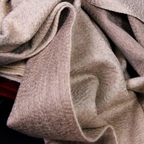 Mens women autumn winter fashion casual all match pure cashmere large size pashmina scarf shawl multicolor 70*200cm with tassel