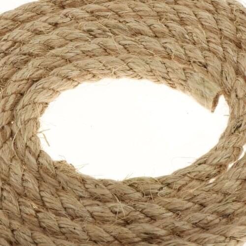 Strong Twisted Manila Cord Unmanila Natural Sporting Landscaping φ12mm