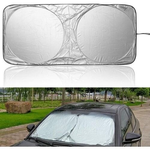 Foldable Car Windshield SunShade Large Size UV Protection Universal Shade Visor For Car Front Windshiled Car Accessories