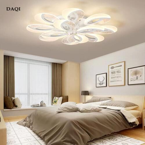 New Nordic modern ceiling light LED ceiling light living room bedroom chandelier remote control smart creative indoor light