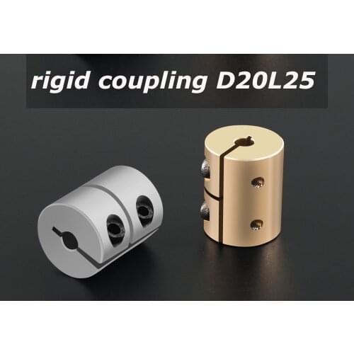 3D Printer T8 Lead screw rigid shaft coupler clamp stepper servo motor coupling D20L25 5x8x25mm for Ender 3 Ender 5 Sapphire pro
