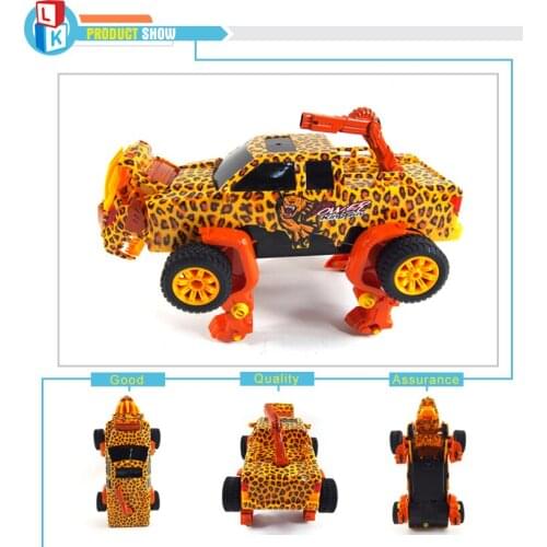 Unique Leopard Print Remote Control Stunt Car Gesture Induction Deformation Transformation rc Truck carrinho de controle remoto