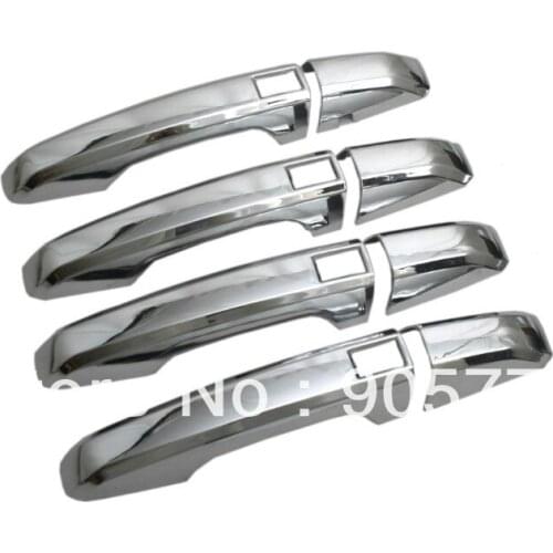 High Quality Chrome Door Handle Cover with Keyless Access for Range Rover Evoque free shipping
