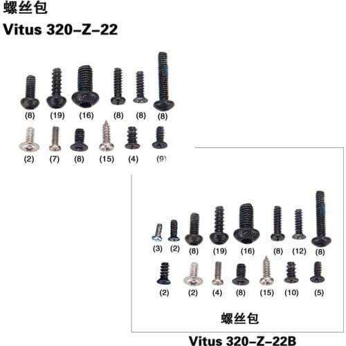 Walkera VITUS 320 RC Quadcopter spare parts Vitus 320-Z-22 Screw pack / Vitus 320-Z-22B Screw package