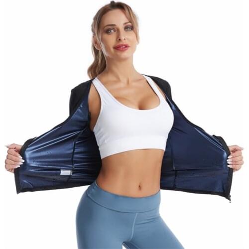 Women Sauna Suit Waist Shapewear For Sports Corset Heat Body Shaper Slimming Long Sleeve Sweat Healthy Weight Loss Fat Burning