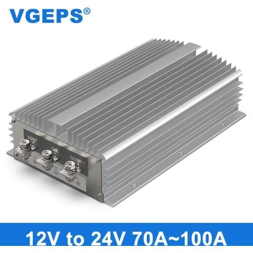 12V to 24V high-power power booster 10~20V to 24V car power regulator DC-DC converter