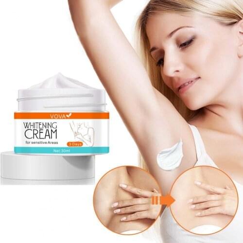 30ml Whitening Cream Quick Absorption Pigmentation Removing Lightweight Armpit Whitening Cream for Sensitive Areas