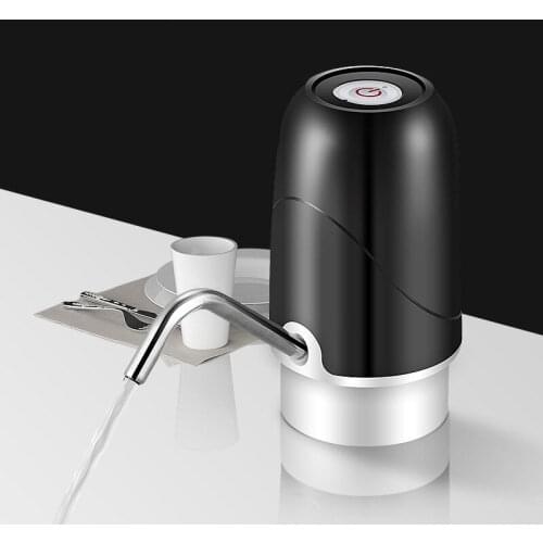 Automatic Electric Water Pump USB Charging Button Dispenser Household Mini Water Dispenser Auto Switch Drinking Dispenser