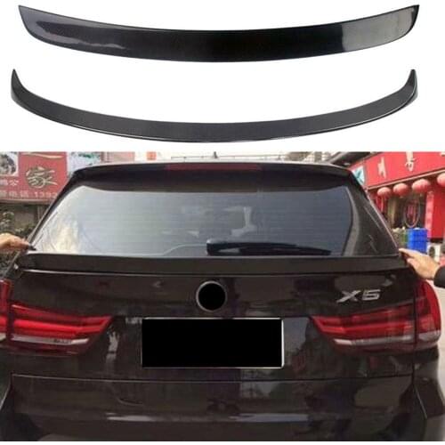 Car Carbon Fiber Rear Trunk Spoiler For BMW F15 X5 X5M 2014-2018