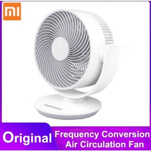 New Xiaomi Mijia DC Frequency Conversion Air Circulation Fan High Air Volume 3D Circulation Swing Head Low Noise Works With App