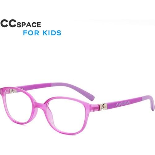 49713 For Kids 360° Rotating Temples Anti Blue Light Optical Glasses Frames Protect Eye Student Computer Eyeglasses