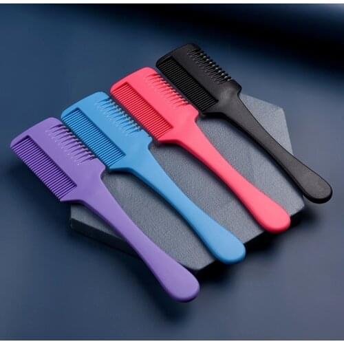 Home haircut thinning haircut adult thickened haircutting comb female haircutting comb bangs self-cutting tool haircutting knife