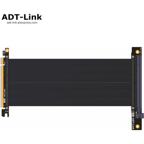 Gen3 PCIE x16 To x16 Riser pci e PCI-e 16x flexible Cable For PHANTEK ENTHOO Evolv Shift PH-ES217E/XE PK-217E/XE ITX Motherboard