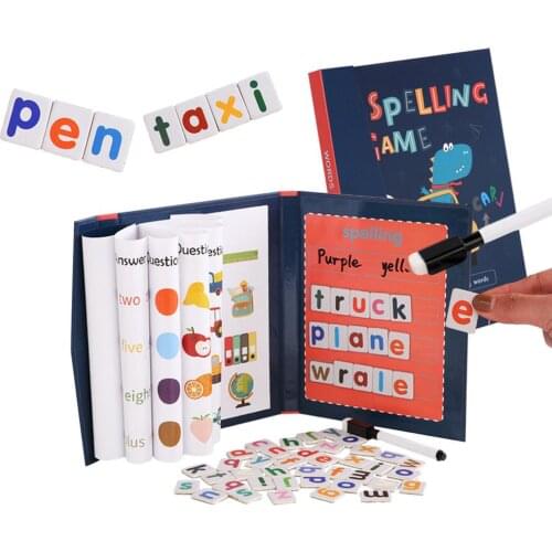 Matching Letter Spell Learning Game Educational Toys Sight Words Games Preschool Activities Spelling Letter Words Gift For Kids