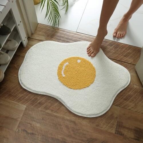 Home Bath Mat Hallway Carpet Absorbs water Non-slip Bathroom Rugs Washable Soft Floor Front Door Kitchen Doormat Living Room