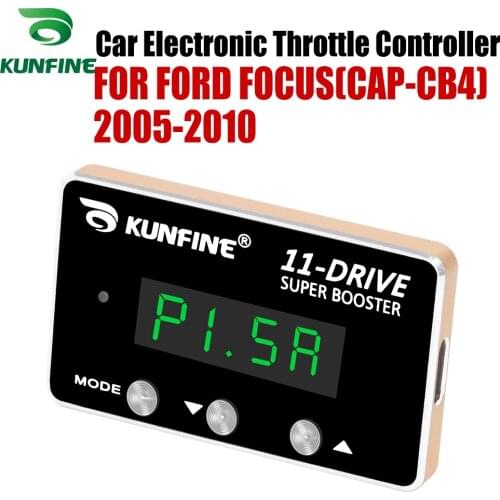 KUNFINE Car Electronic Throttle Controller Racing Accelerator Potent Booster For FORD FOCUS(CAP-CB4) 2005-2010 Tuning Parts