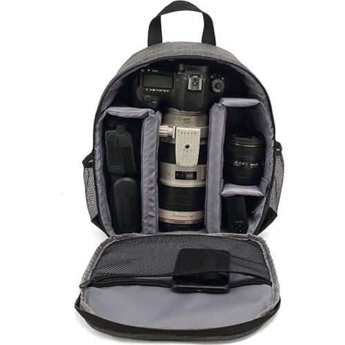 Multi-functional Camera Bag Photo Backpack Waterproof Large Capacity Portable Travel DSLR Camera Bag Digital Cameras Bag