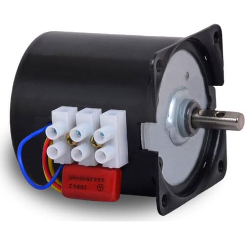 Permanent Magnet AC Synchronous Motor 220V Motor Low Speed Mini Deceleration Bidirectional Controllable Gear Motor