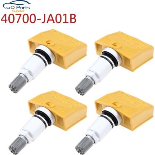4pcs New 40700-JA01B Tire Pressure Monitor System 40700JA01B TPMS Sensor For Nissa Pathfinder Altima Frontier M35 M45 FX35 FX45