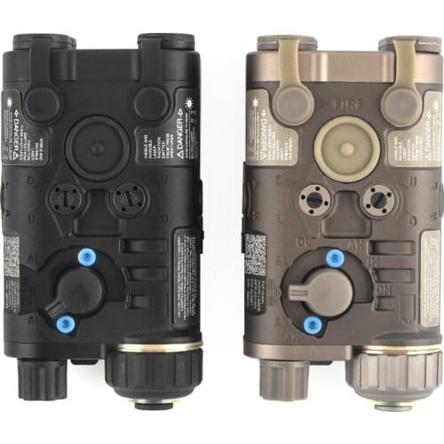 Tactical NGAL Red Laser Sight IR Pointer Strobe LED Light Full Metal Airsoft Torch PEQ15 Laser DBALA2 Outdoor Hunting Flashlight