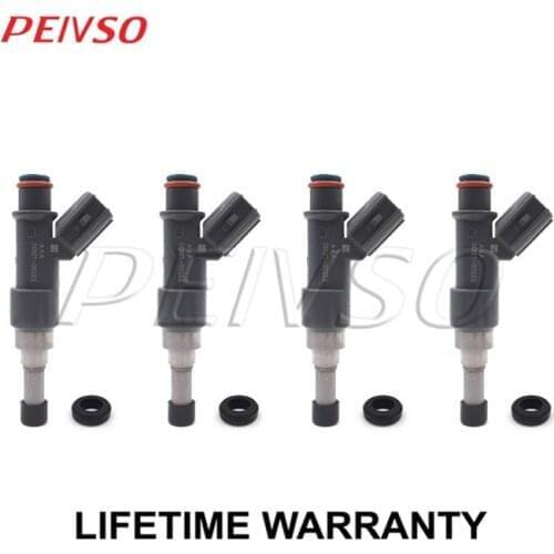 4x 23250-75100 23209-79155O New original fuel injector for TOYOTA ASIA Fortuner Hilux/Land Cruiser Prado/Coaster 07~10 2.7L 2TR