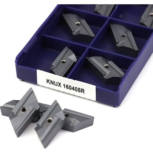 LAMINA KNUX160405 R LT10 original carbide blade KNUX160405R KNUX 160405 R LT10 CNC blade carbide blade