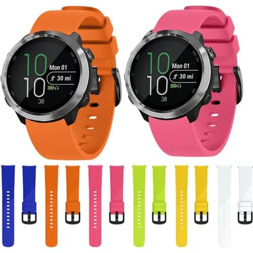 For Garmin Forerunner 245 245M 645 Vivoactive 3 Smart Bracelet Watch Band Colorful Wristband Sport Silicone Watchband Strap