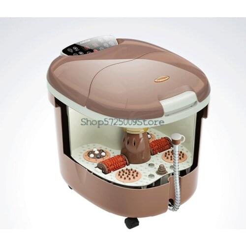 Foot Bath Full Automatic Foot Bath Constant Temperature Heating Household Electric Massage Foot Bath For The Elde