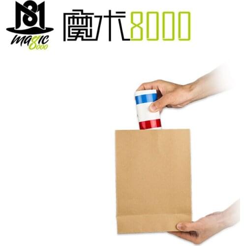 Appearing Big Straw -1.2m Magic Tricks Empty Bag Appear Straw Stage Magic Street Bar Illusions Gimmick Props Comedy