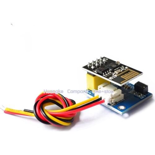 1PCS Esp8266 esp-01 esp-01s ws2812 RGB LED module PCBA