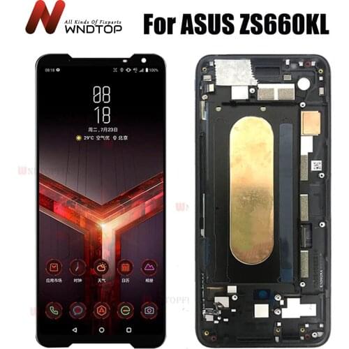 100% Tested For Asus ROG Phone II ZS660KL LCD Display Touch Screen Digitizer Assembly Replacement For ASUS ZS660KL LCD