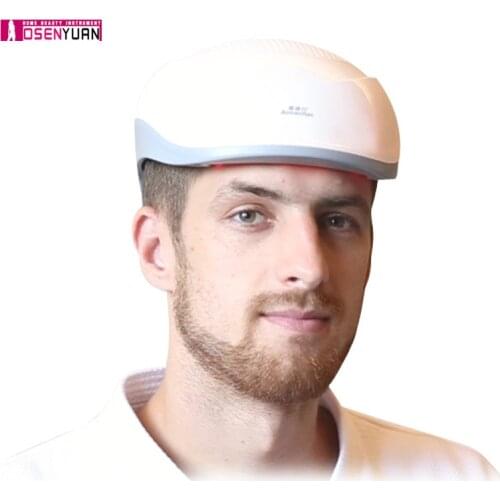 180pcs Beads Laser Therapy Anti Hair Loss Device Promote Hair Regrowth Cap Head Massage Treatment Helmet Equipment For Men Women