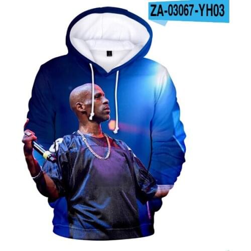2021 3D Print Earl Simmons Hoodies Sweatshirt Hip Hop Cute Streetshirt Hooded Sweatshirt Men/Women/KIDS New DMX Fashion Pullover