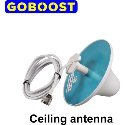 2g 3g 4g Network Indoor Antenna 800mhz-2700mhz For Internet Cellular Amplifier Ceiling Antenna 3dBi Gain LTE GSM 900 2100