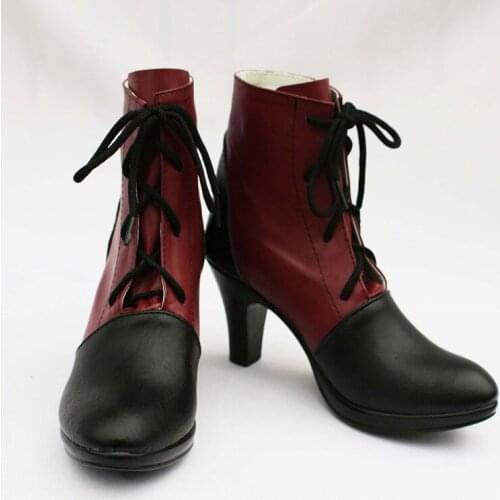 Black Butler Kuroshitsuji Grell Sutcliff cosplay shoes boots