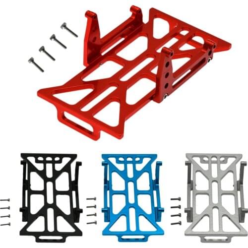 Upgrade Aluminum Alloy Battery Stand Bracket Holder for SCX24 90081 1/24 RC Car Vehicle Parts Accessories