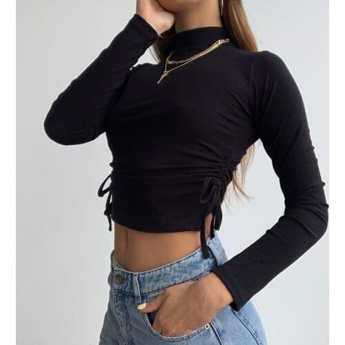 Женские укороченные футболки One Yona China At AliExpress