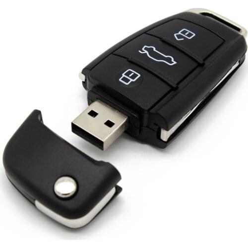 Flashion creative 128GB USB Audi USB2.0 USB car key model USB 64GB flash drive 4GB 8GB 16GB 32GB pen drive usb