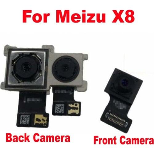 Original LTPro Tested Working Small Facing Front Camera For Meizu X8 M852Q Main Rear Big Back Camera Flex Cable Phone Parts