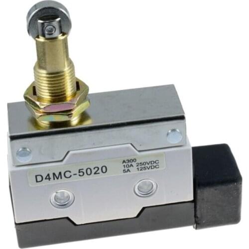 Roller Thread Actuator Micro Limit Switch SPDT 250VAC 10A D4MC-5020