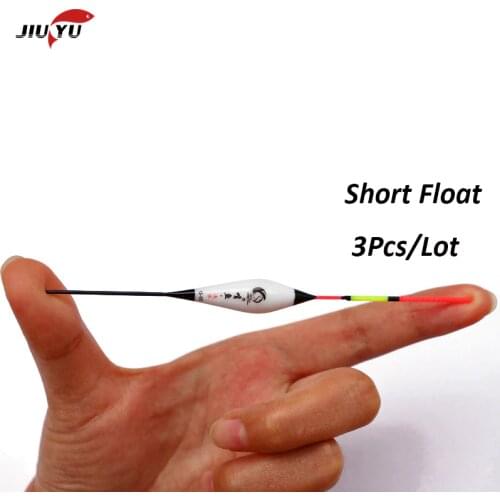 JiuYu 3pcs/lot Buoy Fishing Float Bobber Float Plastic Accessories Tackle 2020 Short Crucian Carp High Sensitivity Winter
