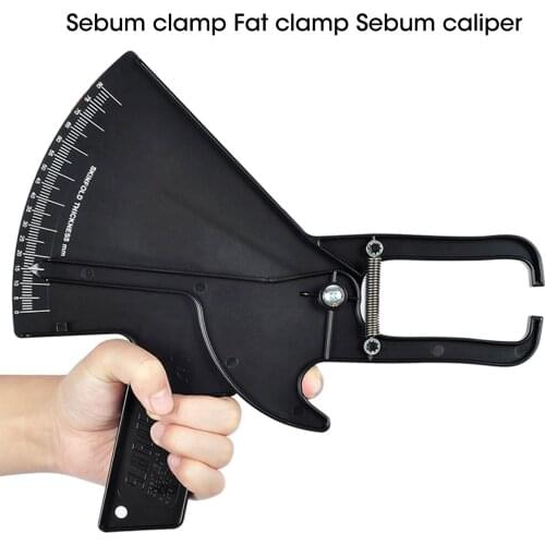 80mm Body Fat Caliper Adipometer Skinfold Measurement Slimming Lose Weight Body Fat Measure Tester Fitness Beauty Health Care