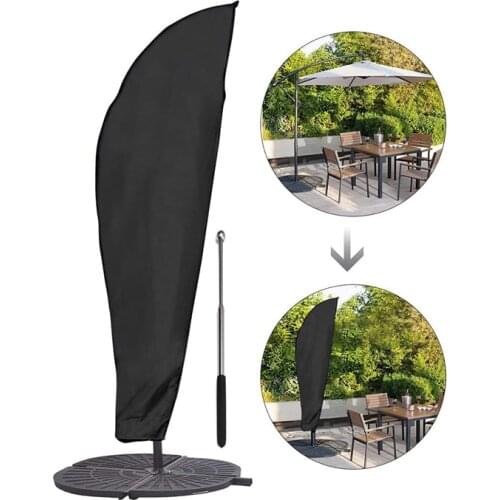 20 Pcs Patio Umbrella Cover for Cantilever Parasol Outdoor Market Umbrellas Cover Waterproof Sunshade Accessories Wholesale K1