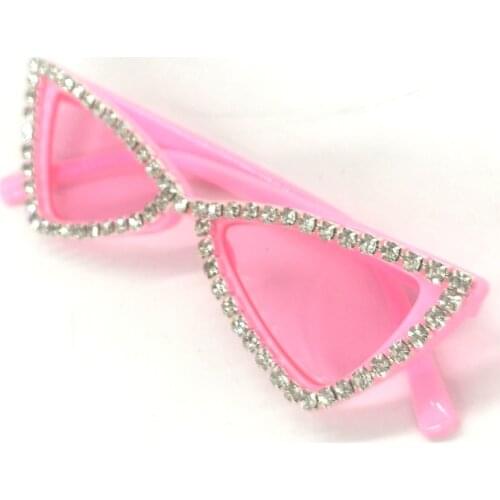 ZAOLIHU Diamond Kids Pink Sunglasses 6 Colors Cat Eye Baby Summer Shades Small Children Eyewear Vintage Cool Gafas De Sol Glass